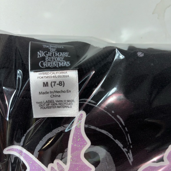 Nightmare Before Christmas NBC Jack and Sally Pullover Girls Sweatshirt NWOT - Picture 11 of 16